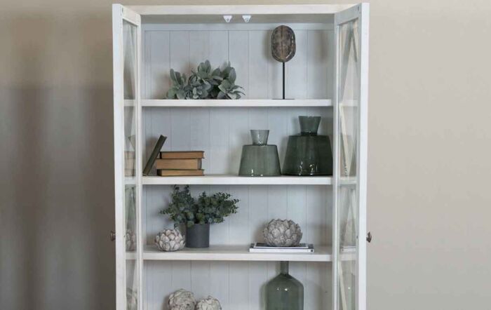 Hill Interiors Stamford Plank Tall Display Cabinet