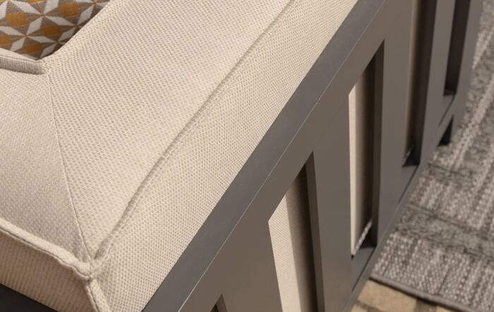 Maze Ibiza U Shape Garden Sofa Set - Oatmeal