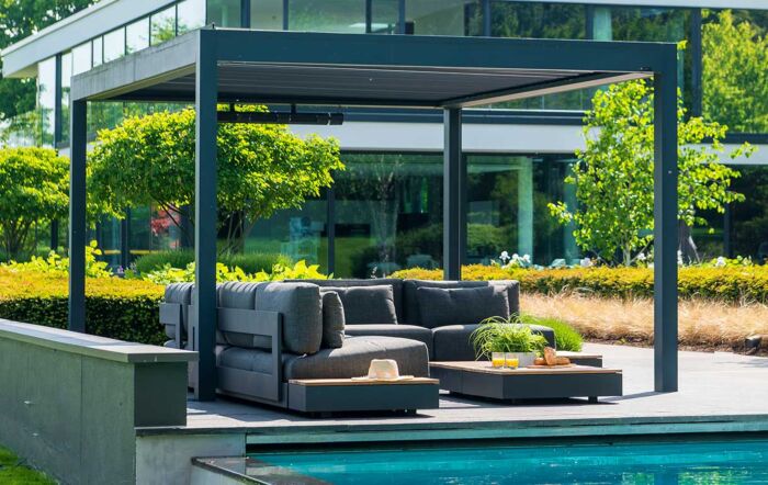 4 Seasons Outdoor Ibiza Large Modular Set with Side Table and Coffee Table