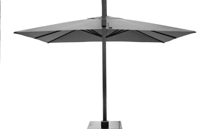 Pacific Lifestyle Icon T1 4 X 3 Rectangular Faded Manhattan Parasol & 150 KG Wheeled Base Pacific Lifestyle Icon T1 4 X 3 Rectangular Faded Manhattan Parasol & 150 KG Wheeled Base