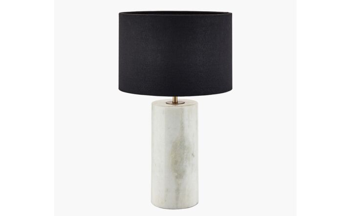 Pacific Lifestyle Kiorini White Marble Table Lamp