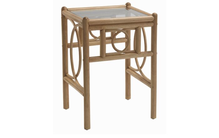 Desser Madrid Light Oak Side Table