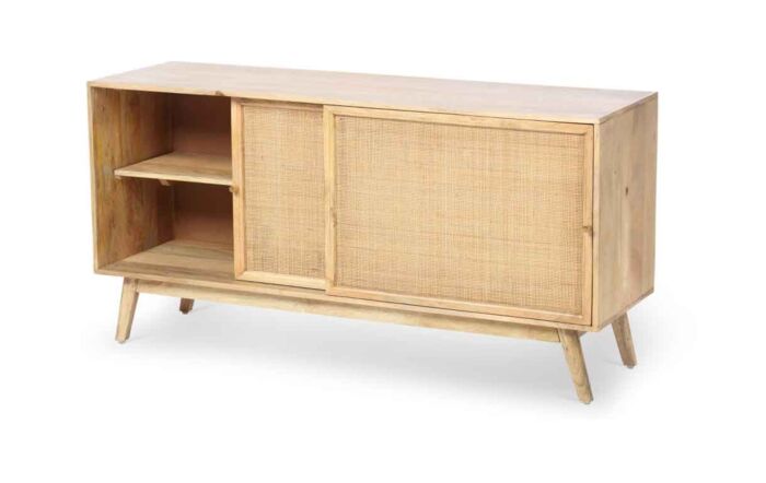 Desser Manhattan Sliding 2 Door Natural Sideboard Desser Manhattan Sliding 2 Door Natural Sideboard