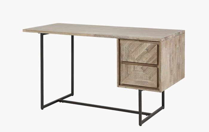 Pacific Lifestyle Marca Acacia Wood 2 Drawer Desk