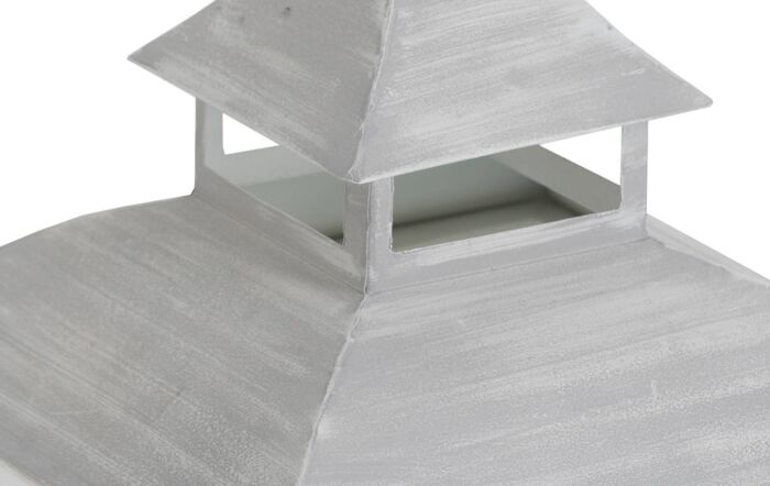 Hill Interiors Set Of 2 Wooden Lanterns With Marrakesh Patterns