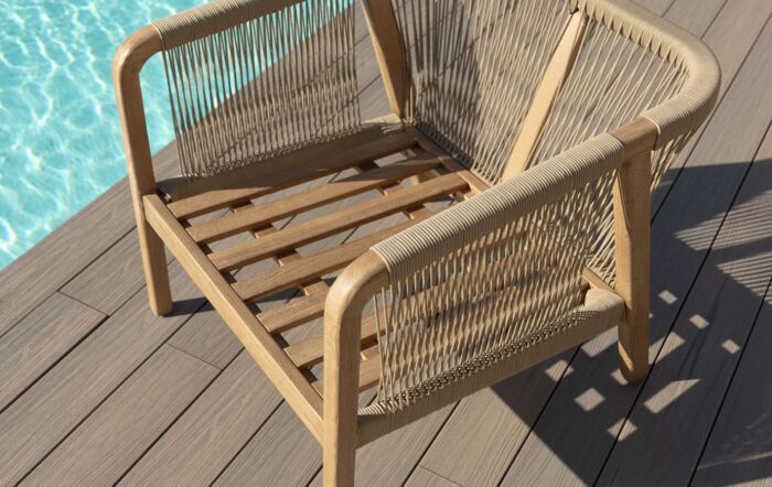 Maze Martinique 3 Seat Outdoor Sofa Set with Nest Tables