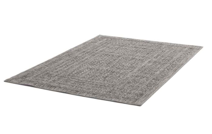Maze Alfresco Charcoal Indoor/Outdoor Rug 160cmx230cm