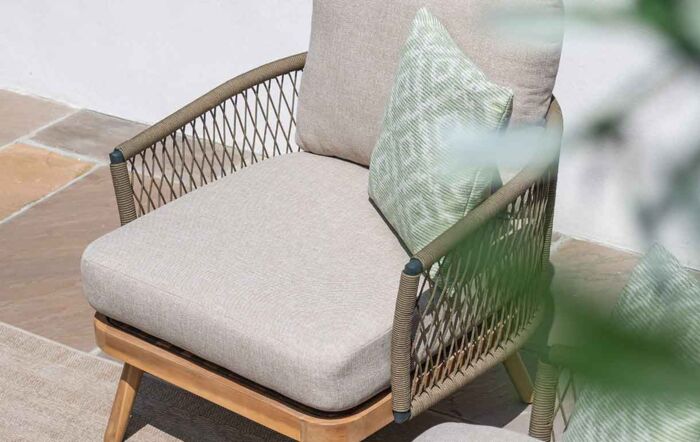 Maze Bali Rope Weave Three Seat Outdoor Sofa Set