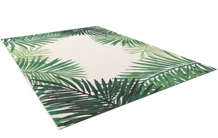 Maze Botany Palm Leaf Indoor/Outdoor Rug 160cmx230cm
