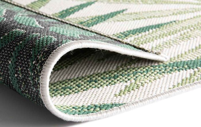 Maze Botany Palm Leaf Indoor/Outdoor Rug 160cmx230cm