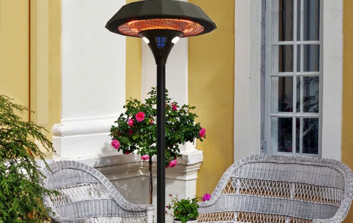 Maze Helio Freestanding Electric Patio Heater - 2100W