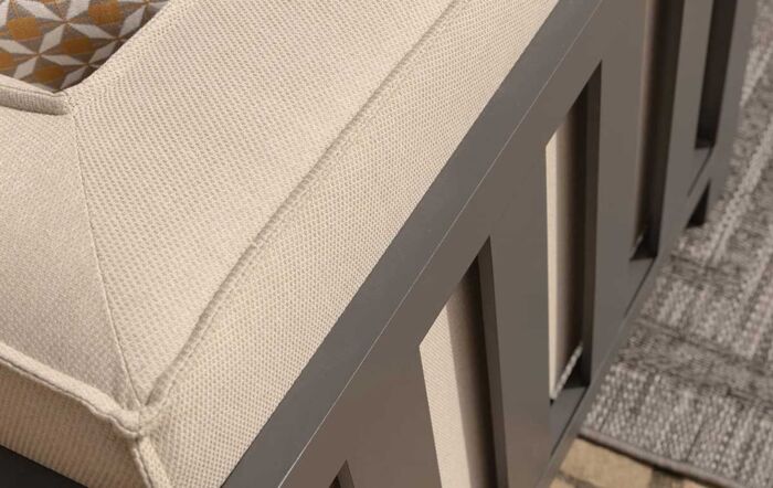 Maze Ibiza U Shape Corner Set With Round Coffee Table