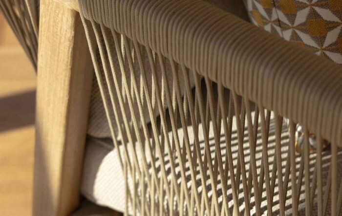 Maze Martinique Two Seat Rope Garden Sofa Set  Maze Martinique Two Seat Rope Garden Sofa Set