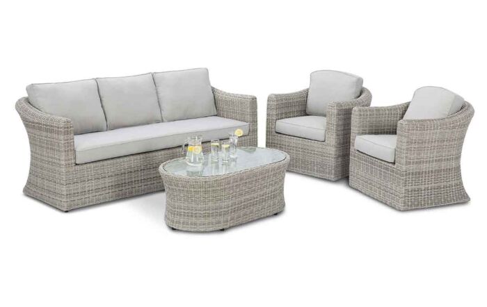 Maze Oxford 3 Seat Garden Sofa Set