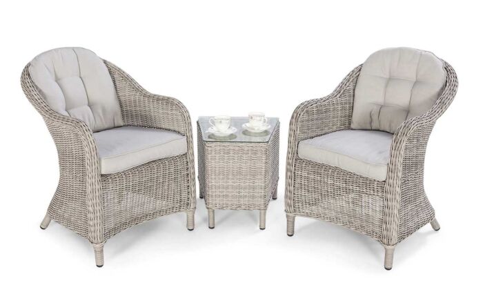 Maze Oxford Bistro Set - Grey