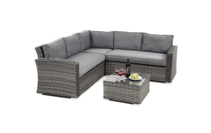 Maze Victoria Small Garden Corner Sofa Set
