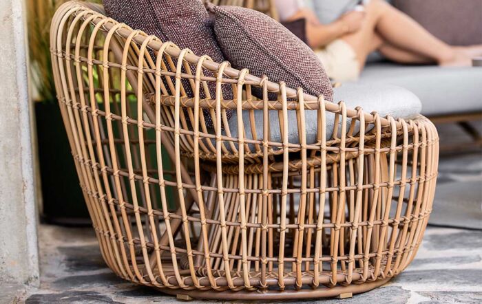 Cane-Line Garden Nest Chairs and Sofa Set