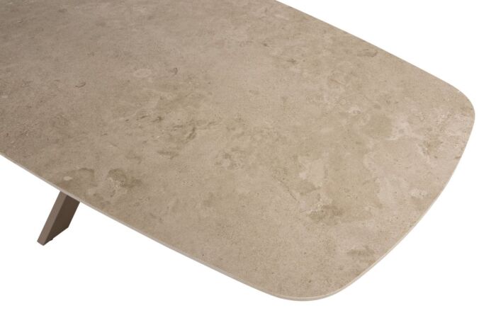 4 Seasons Outdoor Puccini 6 Seat Garden Dining Set With Prado Ellipse Table