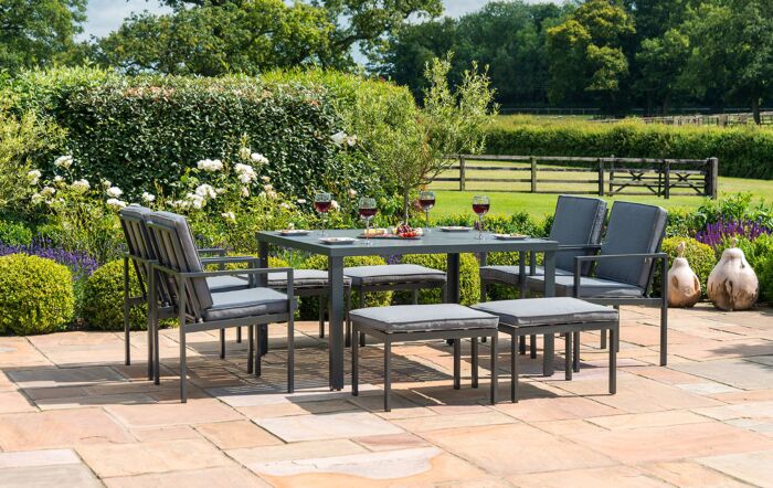 Maze New York 9 Piece Cube Set - Grey Maze New York 9 Piece Cube Set - Grey