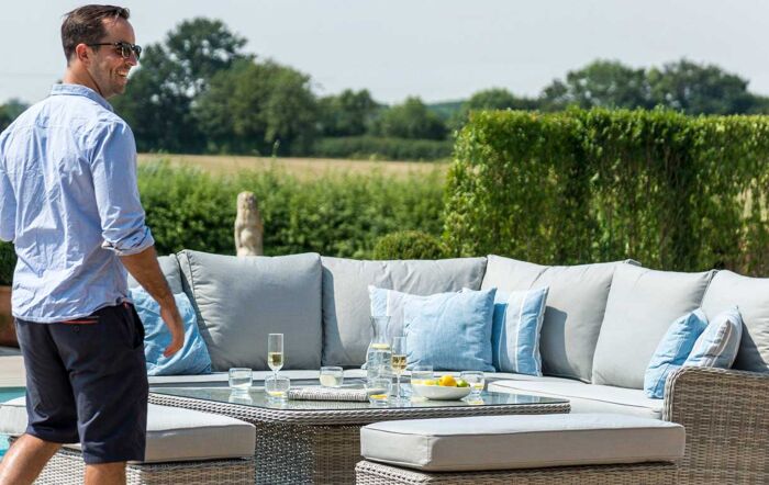 Maze Oxford Royal Adjustable Dining Sofa Set