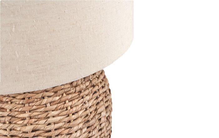 Pacific Lifestyle Acer Natural Woven Small Table Lamp