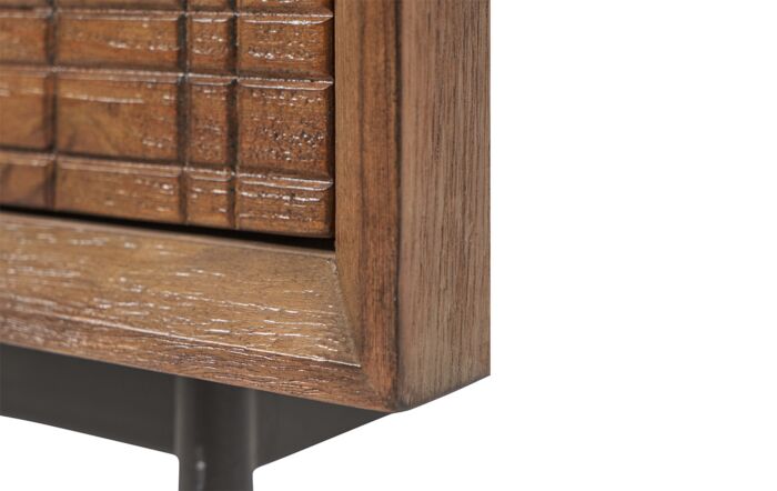 Pacific Lifestyle Arte Acacia Wood Bedside Unit