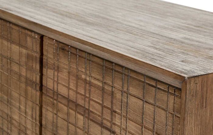 Pacific Lifestyle Arte Acacia Wood Bar Cabinet