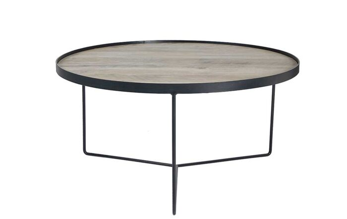 Pacific Lifestyle Brookfield Brown Wood Veneer Coffee Table