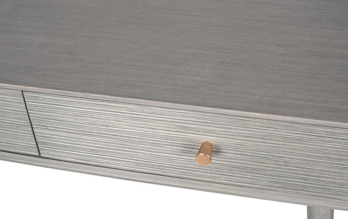 Pacific Lifestyle Chaya Dark Grey Pine Wood Console Table