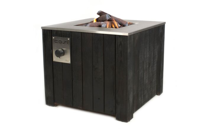 Pacific Lifestyle Cosicube 70 Fire Pit Black