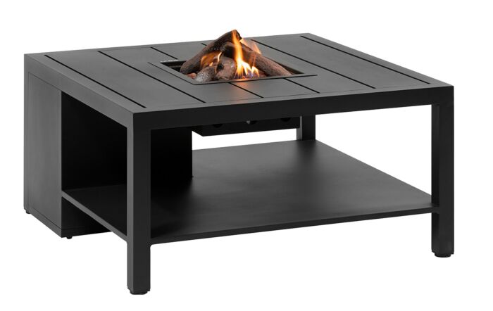 Pacific Lifestyle Cosiflow 100 Square Fire Pit Table Anthracite