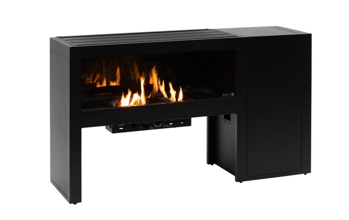 Pacific Lifestyle Cosivista 160 Black Fire Pit