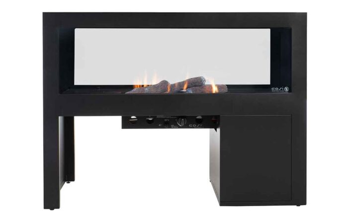 Pacific Lifestyle Cosivista 120 Black Fire Pit