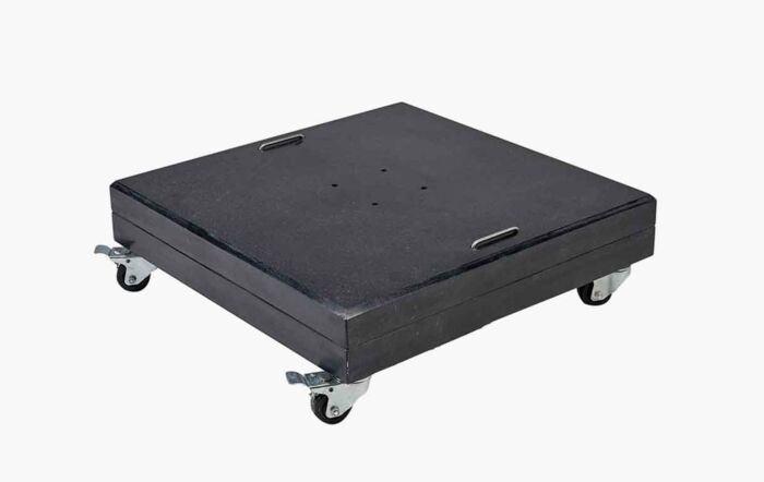 Pacific Lifestyle Modena Black Polished Granite 150KG Parasol Base