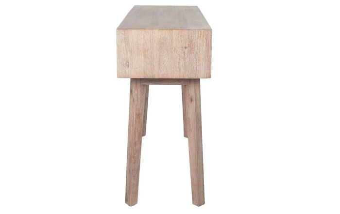 Pacific Lifestyle Kalmar Sand Wash Acacia Wood 1 Drawer Console