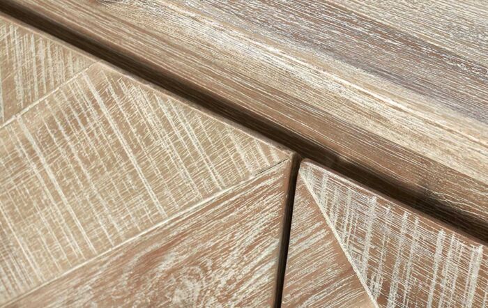 Pacific Lifestyle Marca Acacia Wood Two Door Bar Cabinet