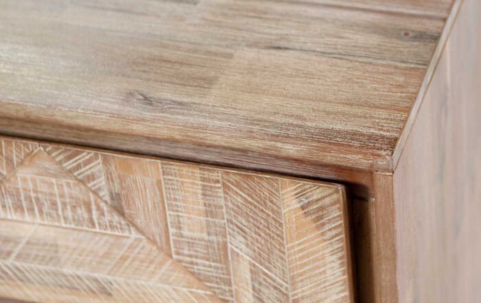 Pacific Lifestyle Marca Acacia Wood 3 Drawer Unit