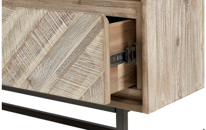  Pacific Lifestyle Marca Acacia Wood 2 Drawer Coffee Table