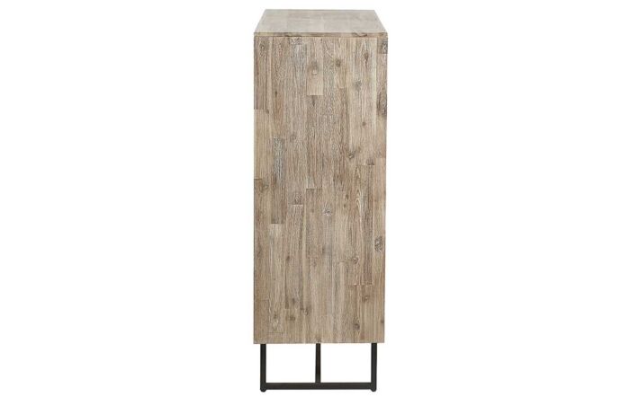 Pacific Lifestyle Marca Acacia Wood Two Door Bar Cabinet