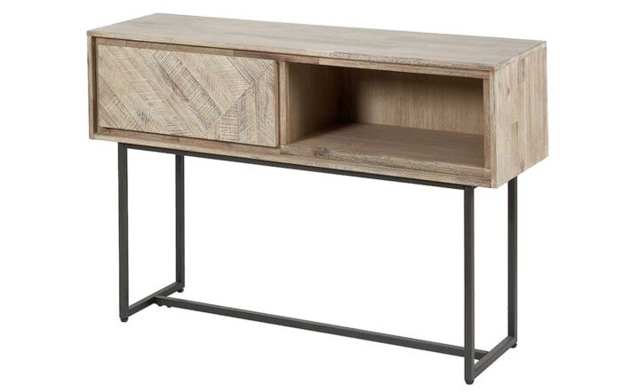 Pacific Lifestyle Marca Acacia Wood 1 Drawer Console Table