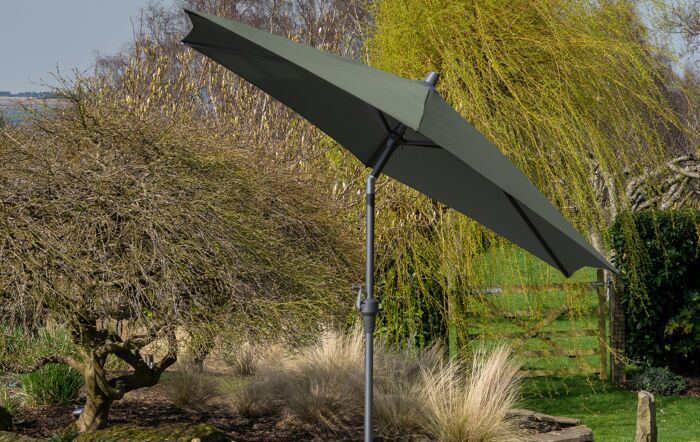 Pacific Lifestyle 2.5m Round Parasol - Olive