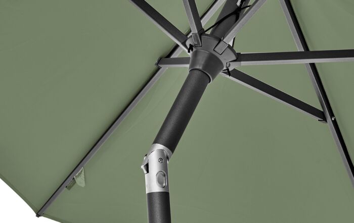 Pacific Lifestyle 2.5m Round Parasol - Olive