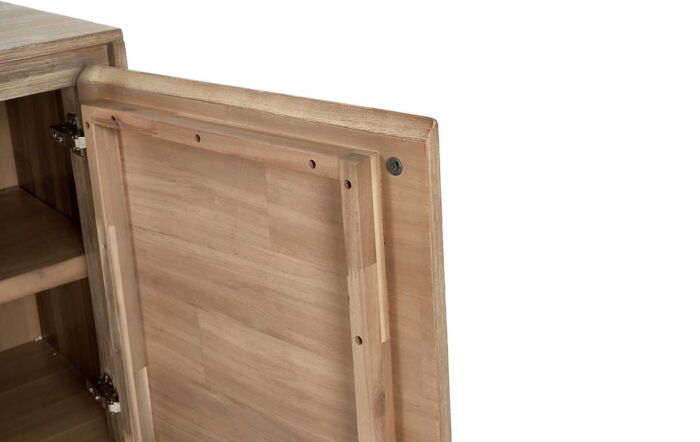 Pacific Lifestyle Marca Acacia Wood Three Door Sideboard