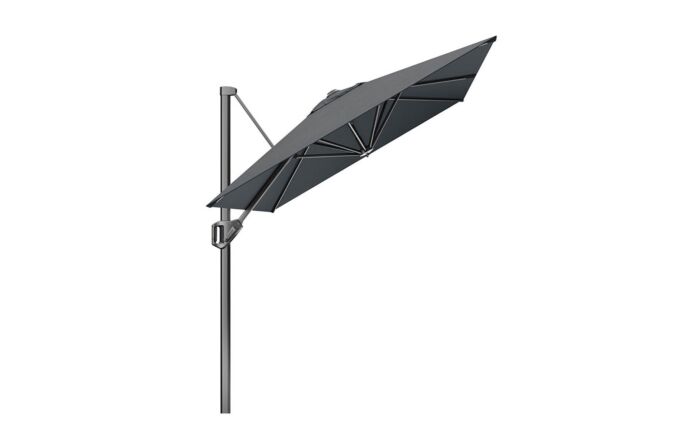 Pacific Lifestyle Voyager T1 3m x 2m Oblong Anthracite Parasol with 90kg Granite wheeled Base 