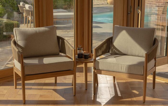 Maze Porto Garden Lounge Bistro Set