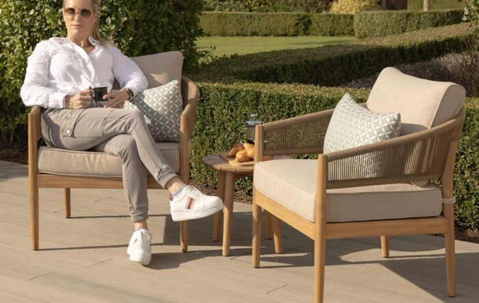 Maze Porto Garden Lounge Bistro Set