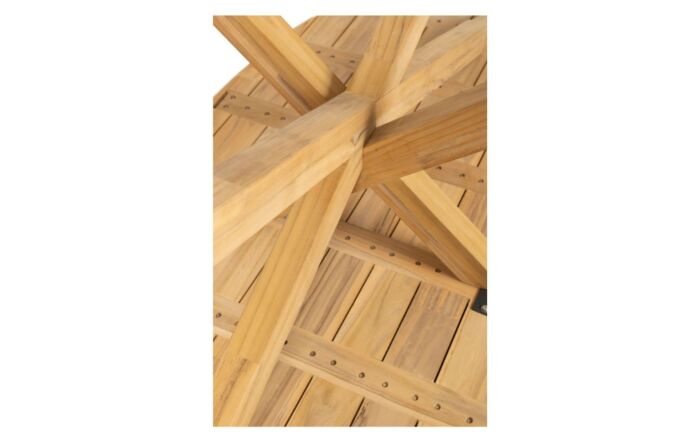 4 Seasons Outdoor Barista 6 Seat Teak Dining Set 