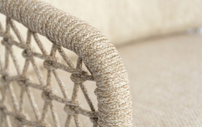 4 Seasons Outdoor Puccini 6 Seat Garden Dining Set With Prado Ellipse Table