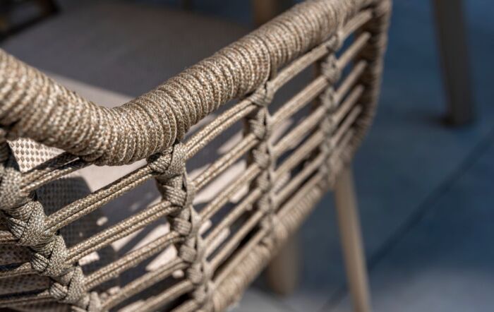 4 Seasons Outdoor Puglia 6 Seat Round Low Dining Set