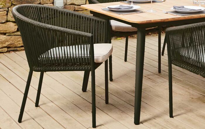 Pacific Lifestyle Reims Garden Wooden Dining Table & Chairs